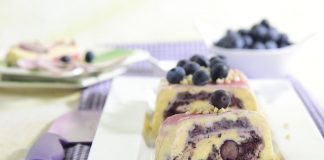 Blaubeer-Parfait - zuckerfreies Eis - Diabetiker geeignet