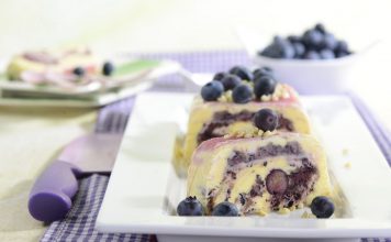 Blaubeer-Parfait - zuckerfreies Eis - Diabetiker geeignet
