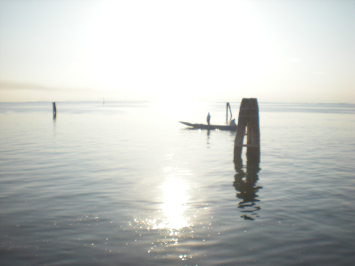 Lagune geniessen und reisen Verbrechen unter heißer Sonne