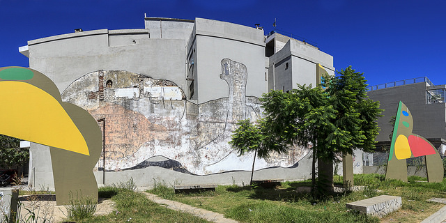 Straßenkunst in Buenos Aires Mural in Colegiales2