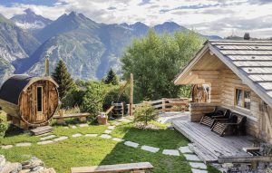 Outdoor-Wellness im Spa-Ferienhaus