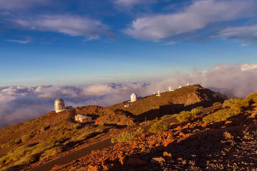 Sternwarte Astrotourismus auf La Palma