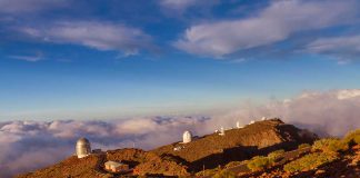 Sternwarte Astrotourismus auf La Palma