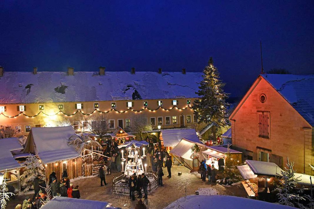 Advent in Sachsen: Festung Königstein