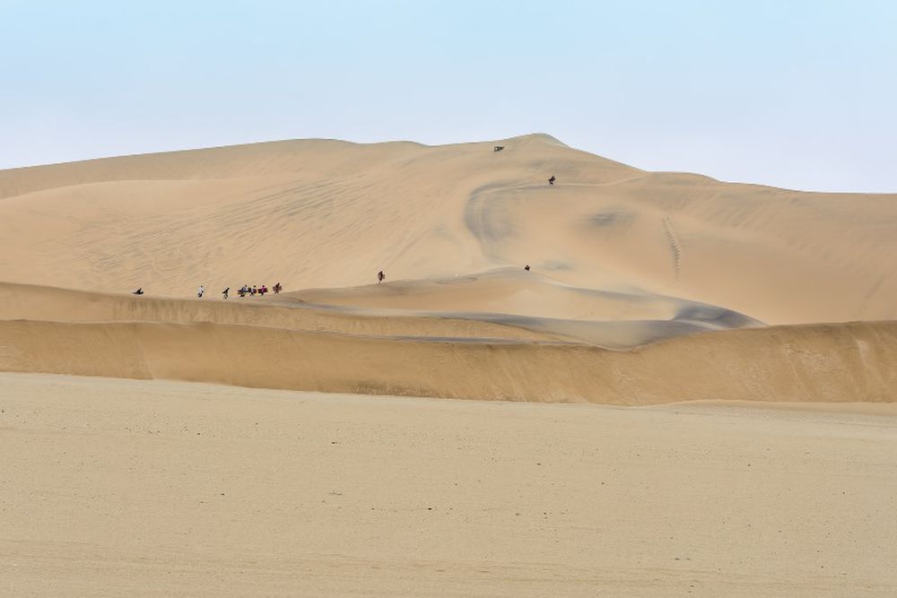 Skifahren mal anders mit Sandboard