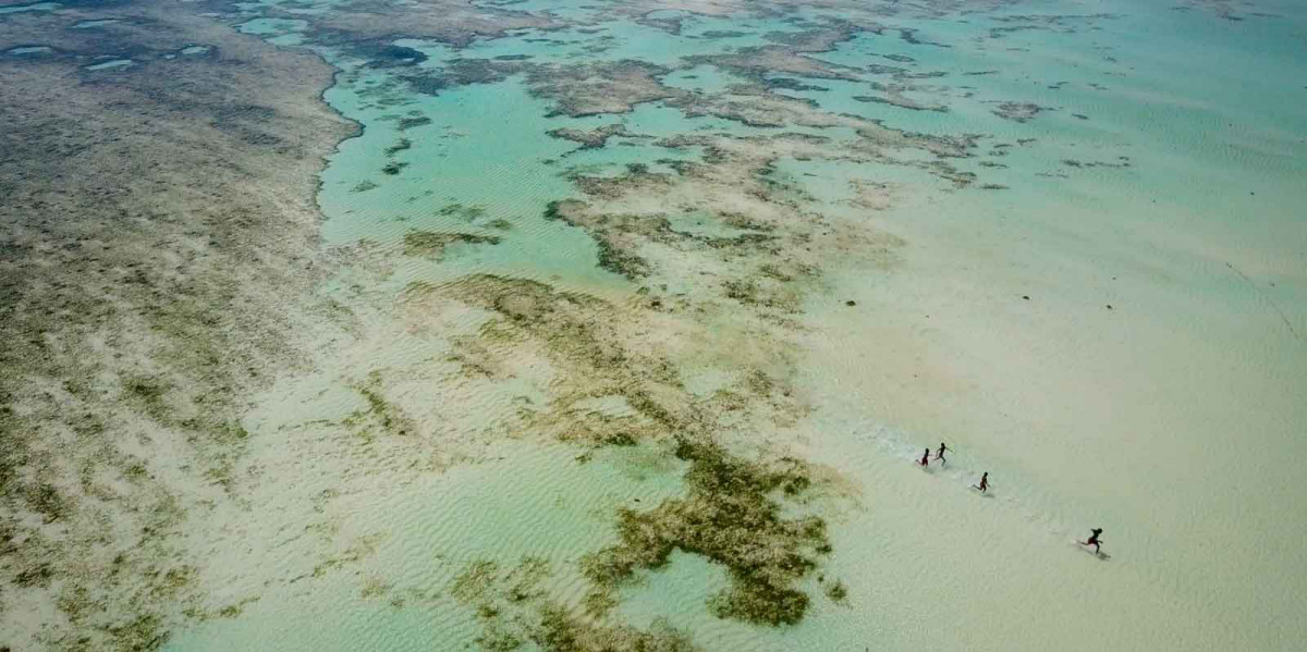 Seychellen aus der Vogelperspektive