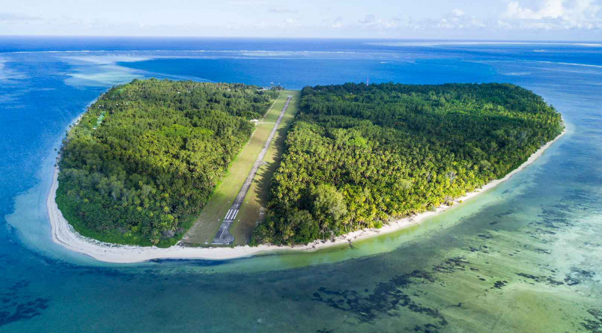 Seychellen aus der Vogelperspektive