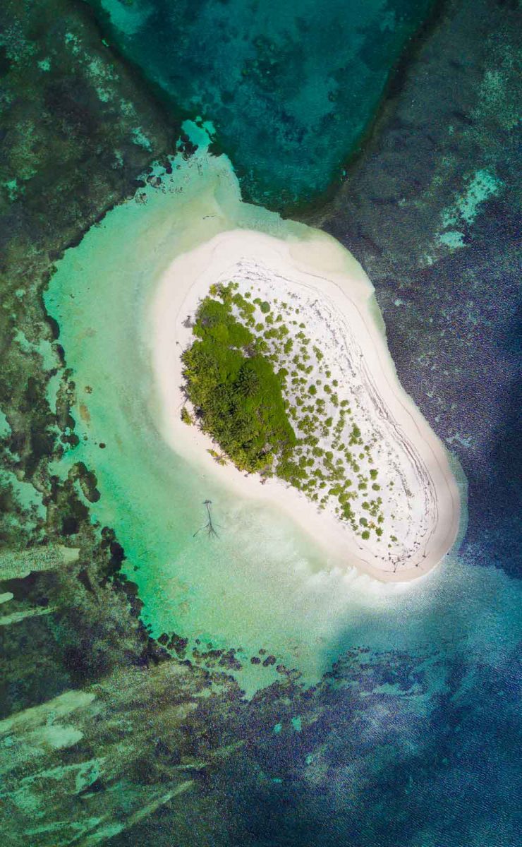 Seychellen aus der Vogelperspektive