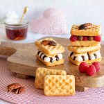 Banana-Split-Waffeln