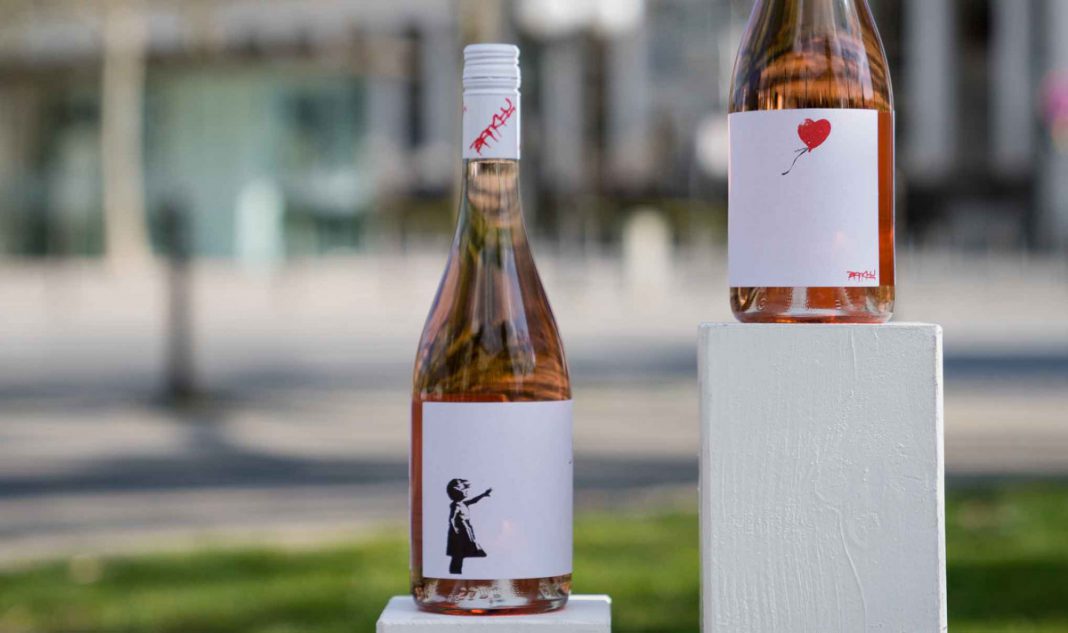 Balloon Girl von Banksy: Love & Hope Rosé