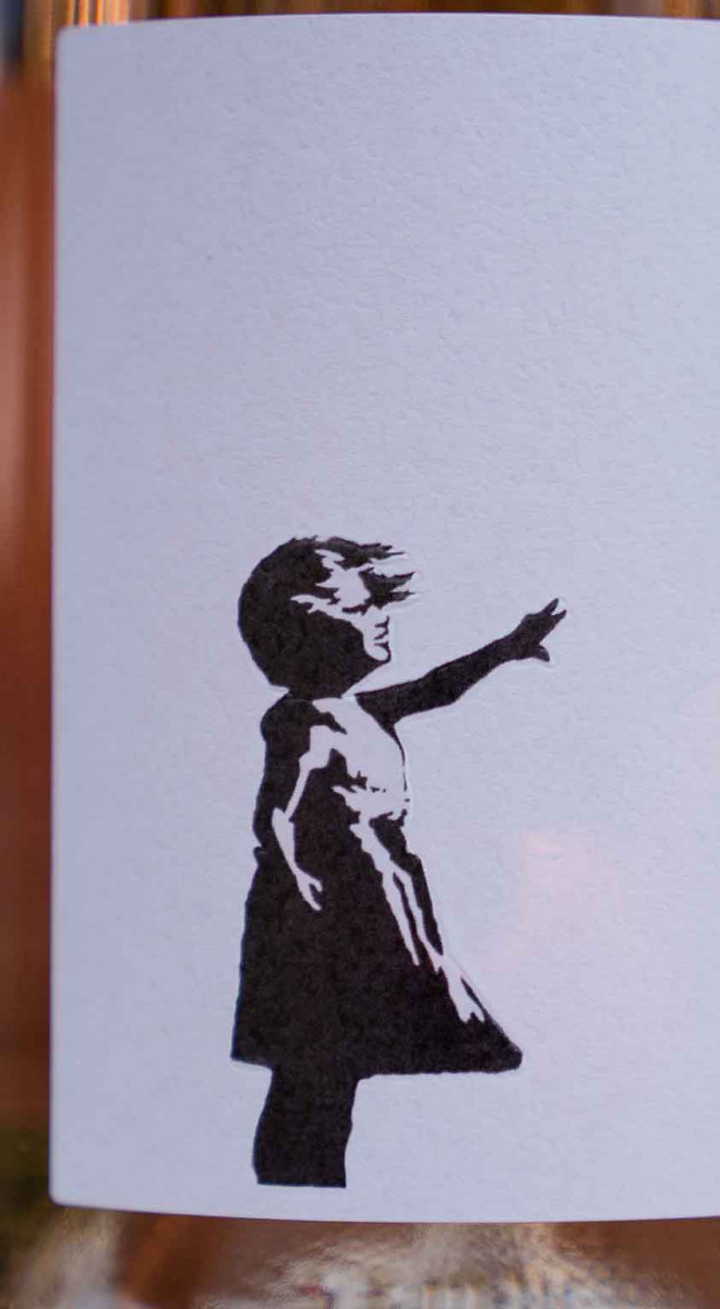 Balloon Girl von Banksy: Love & Hope Rosé