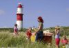 Borkum: Wind im Haar, Insel Deutschland