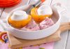 Gegrillte Marshmallow-Pfirsiche