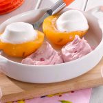 Gegrillte Marshmallow-Pfirsiche