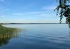 Am Stettiner Haff: Kräuselnd Blau und wogend Grün