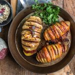 Hasselback-Kartoffeln à la Pick mit getrüffeltem Pecorino