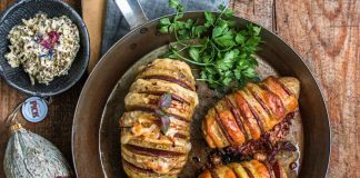 Hasselback-Kartoffeln à la Pick mit getrüffeltem Pecorino