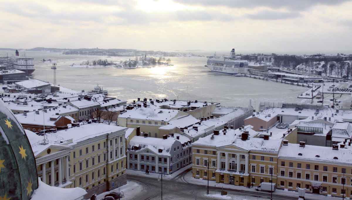 Winterschönheit und kulinarische Hochburg Helsinki