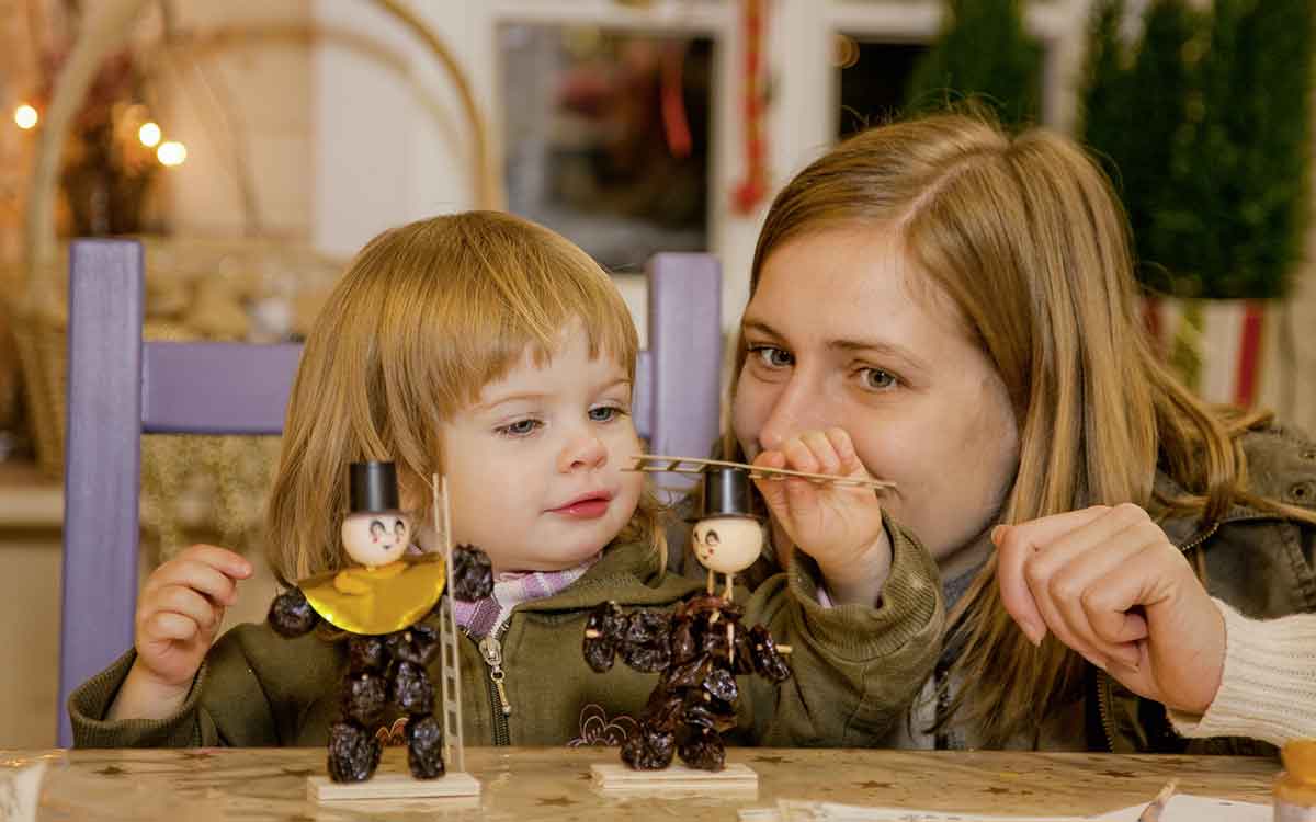 Pflaumentoffel, Zwetschgenkrampus oder Kletzenmännlein