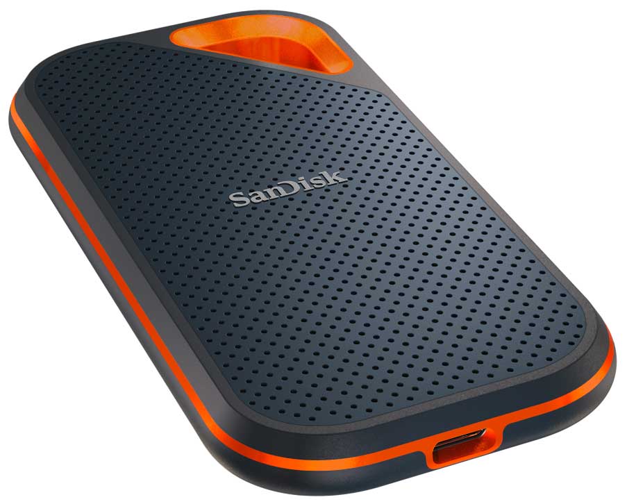 Idealer Begleiter: eine SanDisk Extreme Portable SSD