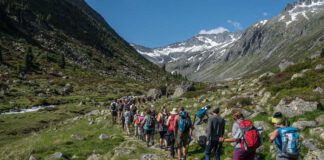 Auf dem Weg zum Frieden beim Alpine Peace Crossing