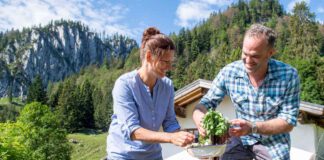 Kräuter auf der Alm: Ideen für Florian Lechner von Bergbäuerin Sandra Hörterer