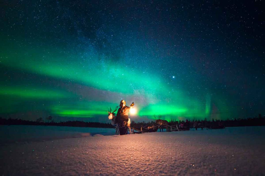 Lappland: Besuch beim Weihnachtsmann