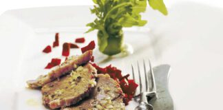 Rote Bete Salat mit Sauerfleisch