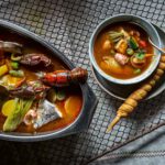 Fischeintopf Bouillabaisse vom Haubenkoch Lukas Nagl aus dem Salzkammergut