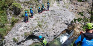 Canyoning und Klettern in der Tiroler Zugspitz Arena