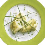 Spargel-Schinken-Röllchen / Crêpes mit Spargel