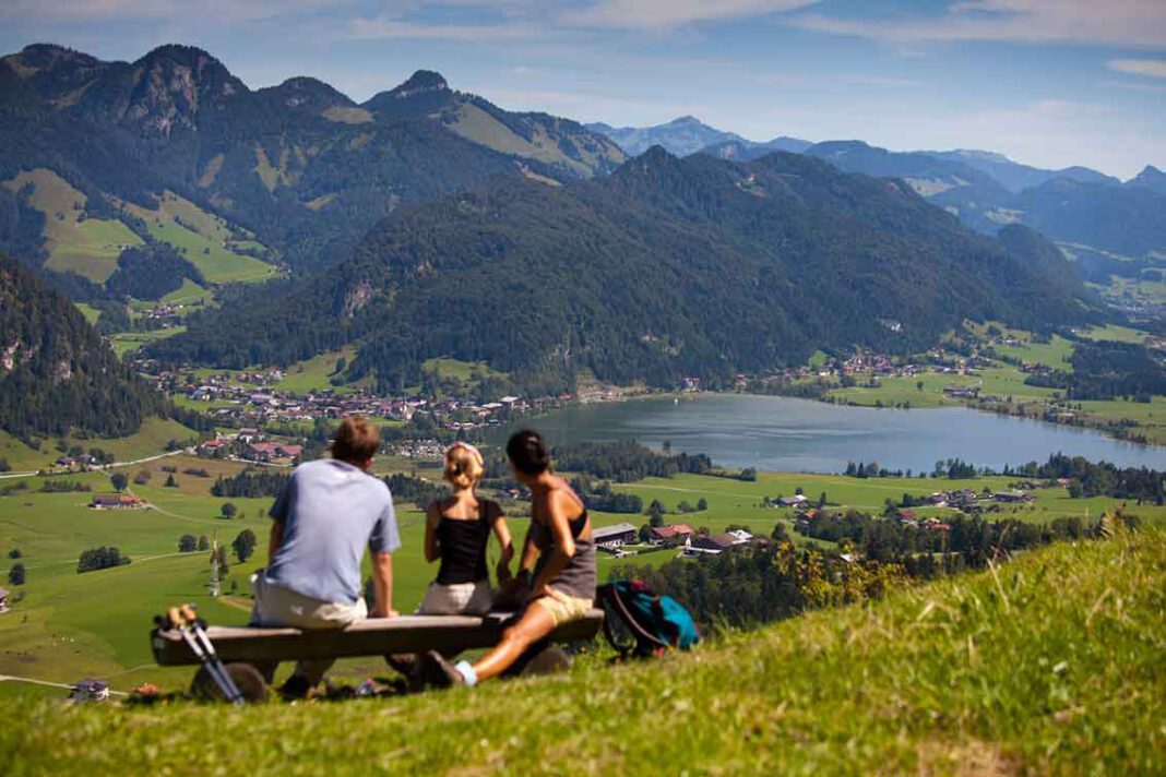 Aktivurlaub am Walchsee, Wandern im Kaiserwinkl bei Kössen