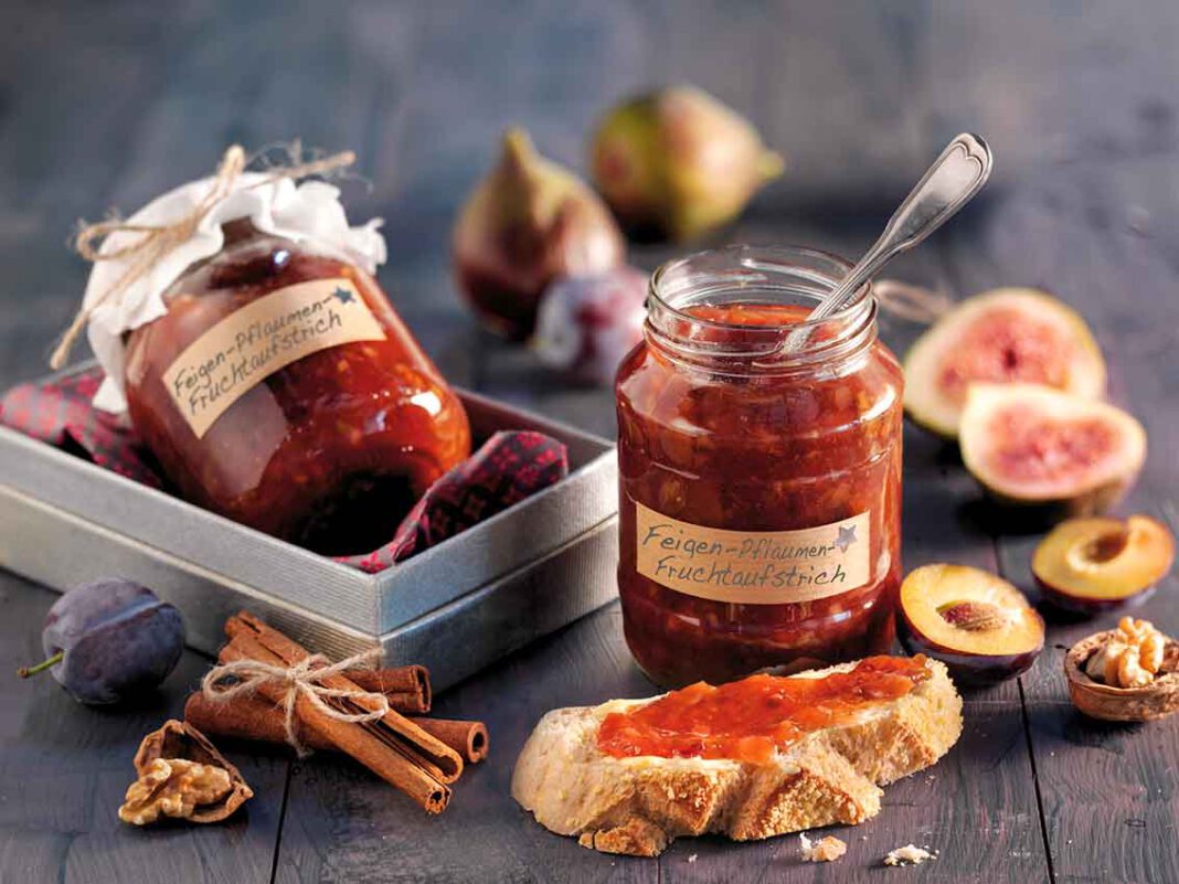 Welche Marmelade Zu Camembert Perfekte Käsebegleiter: Cranberry-Senf-Marmelade Feigen-Pflaumen