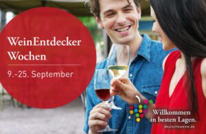 Lust auf deutsche Weine? Tag des offenen Weins am 10., 17. und 24. September