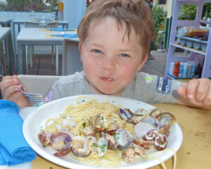 Spaghetti Vongole: Spaghetti mit Venusmuscheln