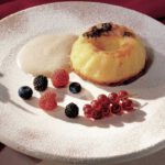 Rheinischer Pudding mit Rübenkraut-Zabaione