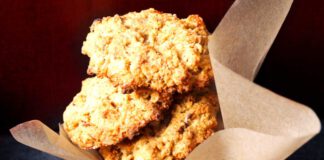 Hafer-Pflaumen-Cookies mit Anisaroma