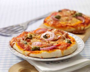 Gesunde Pizza mit Avocado oder Zwiebelpizza gefällig?