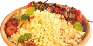 Bulgur mit Lammfleisch