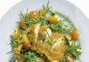 Poulardenbrust mit Rosmarin auf Frisée-Salat