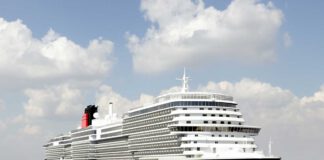 Cunards neues Flottenmitglied Queen Anne sticht in See