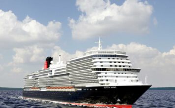 Cunards neues Flottenmitglied Queen Anne sticht in See