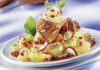 Roulade mit Krautfüllung und Kartoffelsalat
