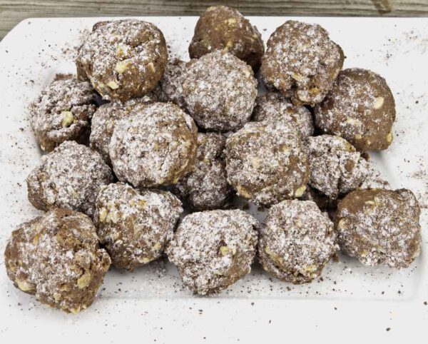 Chia-Protein-Pancakes und Chia-Powerballs