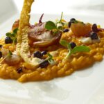 Steinpilz-Risotto mit Blattgold