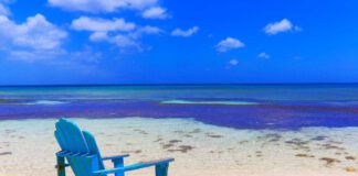 Blue Sky, blue Sea, blue Curaçao …