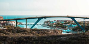 Blue Sky, blue Sea, blue Curaçao …Willemstad