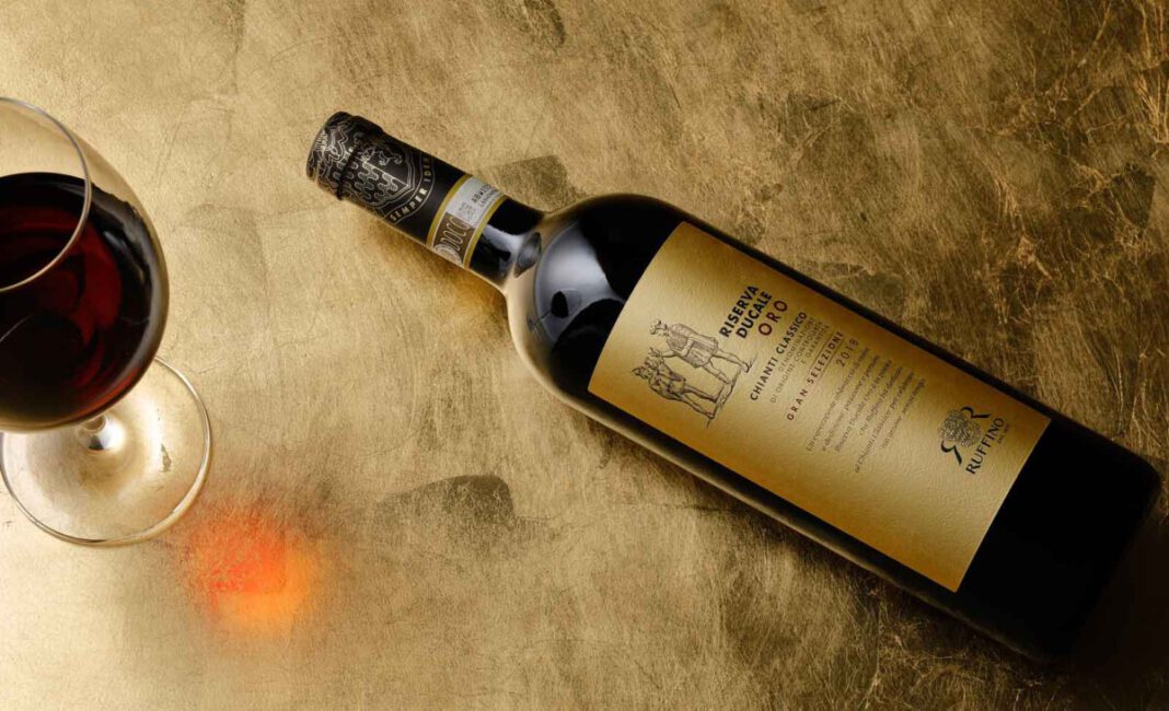 Ruffino Riserva Ducale Oro kommt vom Weingut Gretole