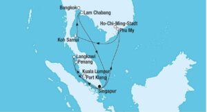 Asien per Schiff erleben: Kreuzfahrtimpressionen