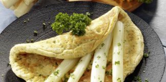 Spargel-Omelette